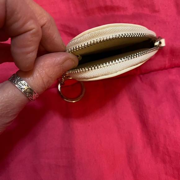 Coach zippered Heart Shaped Coin Purse - Picture 5 of 5